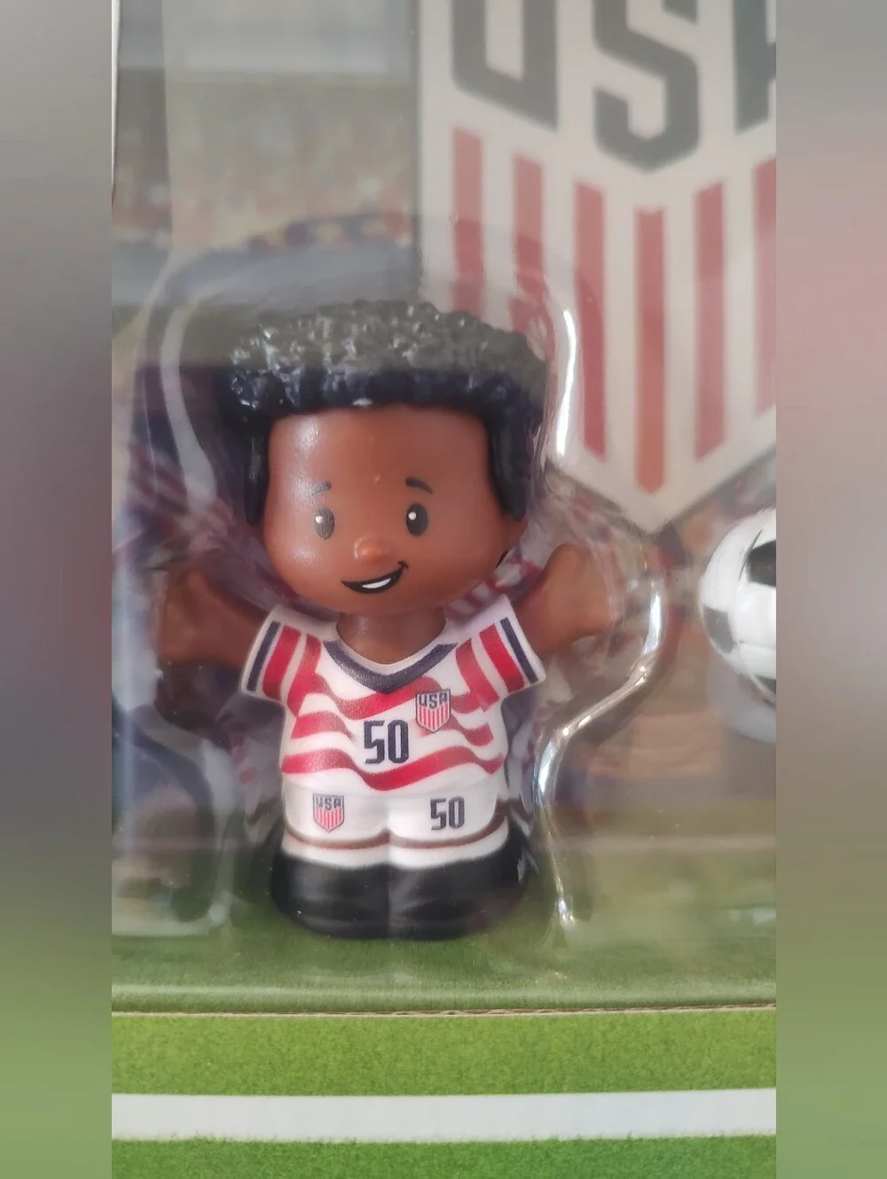 Little People Collector U.S.A. Soccer Special Edition Set Fisher Price NWT
